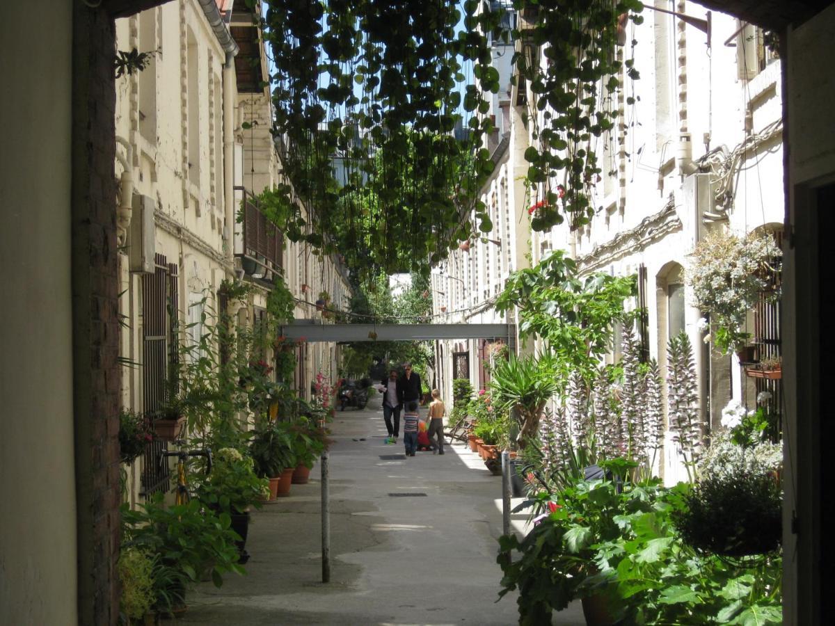 Cité Pilleux - Charming Studio in a flowery pedestrian lane Parigi Esterno foto